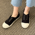 [GIRLS GOOB] Women's Casual Comfort Sneakers, Classic Fashion Shoes, Flats Fabric + Band - Made in KOREA